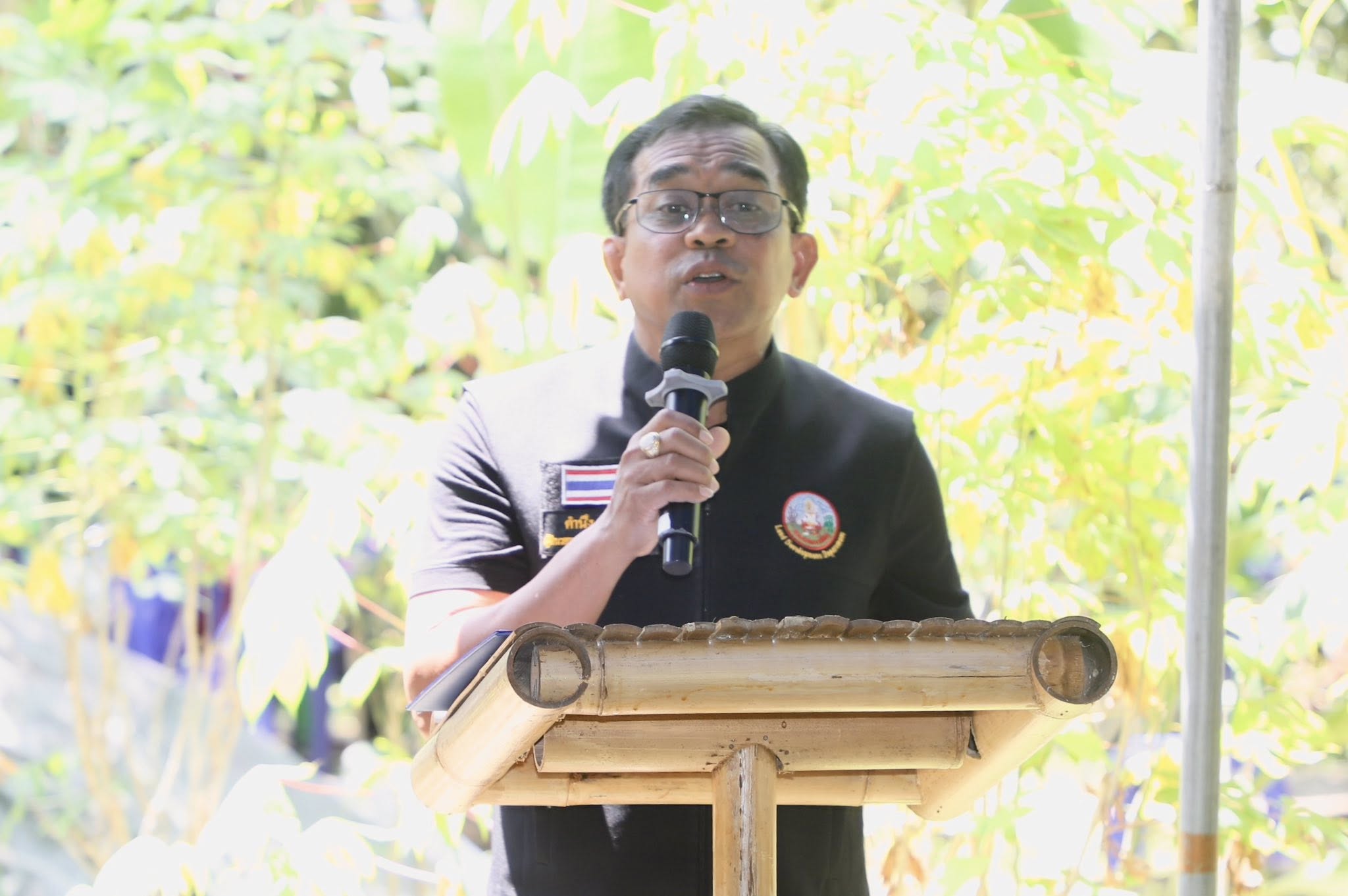 title - เลขาฯ ส.ป.ก. พร้อมคณะ ร่วมลงพื้นที่ติดตามคณะ รมช.กษ. ตรวจราชการ ณ ตำบลอ่าวลึก